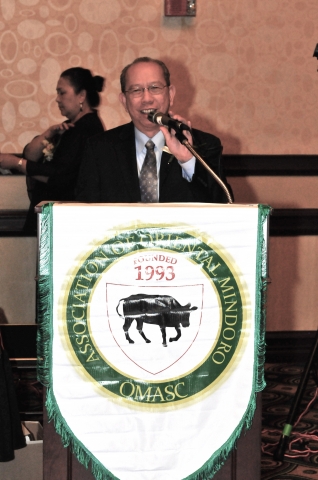 Welcome address from Edmund Jojo Leviste, OMASC Outgoing President 2009-2011